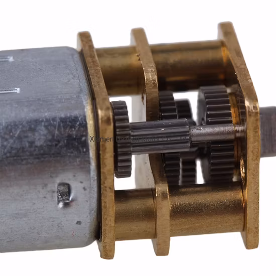 자동 레이싱 신발용 조정 가능한 출력 샤프트 12mm 스퍼 휠 감소 상자 N20 브러시