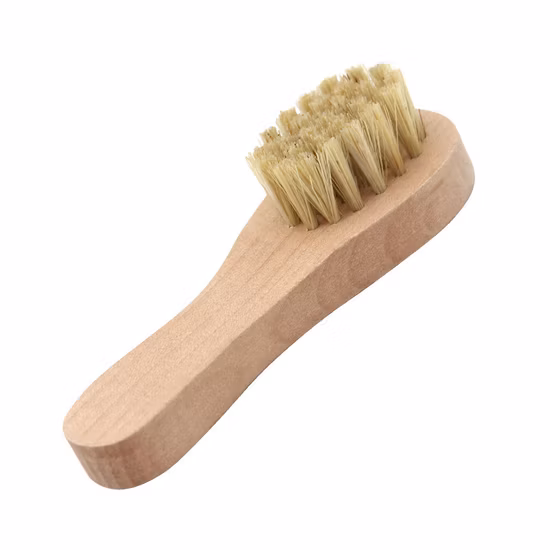 주문 돼지 머리 나무로 되는 신발 청소 솔 강모 신발 솔